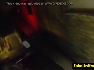 Real uk femme fatale fucked by fake policeman