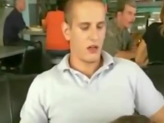 Waitress Interrupts Restaurant Public Blowjob