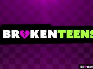 Brokenteens - บลอนด์ วัยรุ่น สามารถ ดูด a อ้วน จอห์นสัน