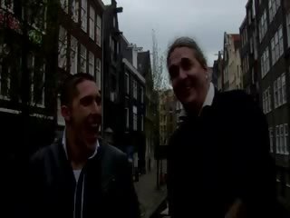 Beruntung turis mendapat untuk memilih yang panggilan gadis dia ingin di amsterdam