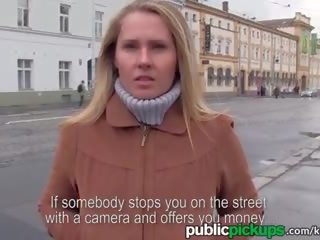 Mofos - exceptional Euro blonde gets picked up on the street