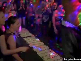 Leaking pussy on the dance floor