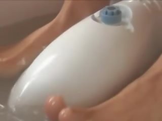 Splendid thin brunette adolescent fucked at home