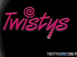 Twistys ยาก - แอชลีย์ อดัมส์ ได้รับ สำเร็จความใคร่ ทั้งหมด ทั่ว เธอ นม