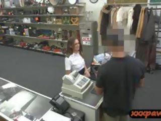 Stewardess fucked in pawnshops kakus