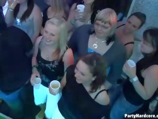 Leaking pussy on the dance floor