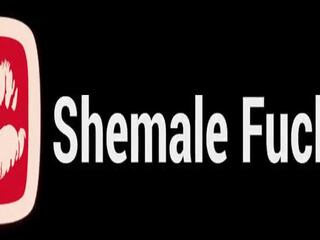 Shemale Christmas enticing party