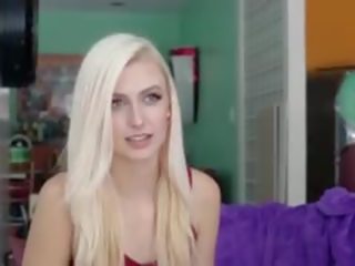 Blonde Alexa Gets A Warm Pussy Cream