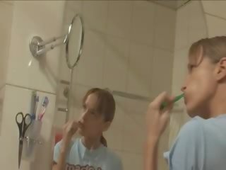 Ivanas morning fuck in Bathroom