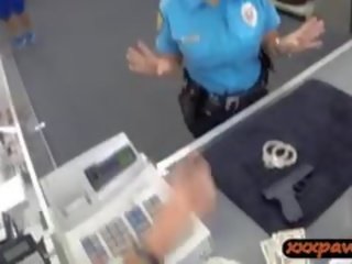 Ms polisi officer gets nailed in a pawnshop to earn awis