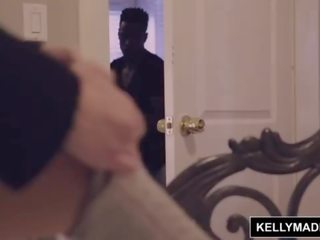 Kelly madison - chloe scott próbuje część czarne członek przed ślub